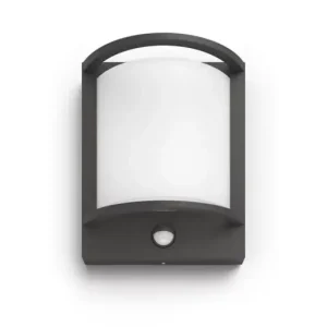 Wandlamp Philips Samondra antraciet 1x12W